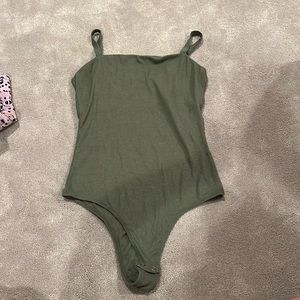 Hollister straight neck bodysuit